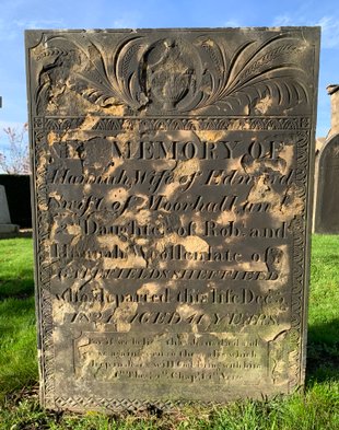 Headstone of Hannah Swift